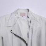 New Women's Leather Top Coat European And American Fashion Motorcycle Slim Fit Short Leather Jacket Jacket Zipper One Generation - Image 5