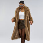 Long Faux Fur Coat