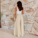 Loose Summer Wide Female Draped Casual Pants - Image 2