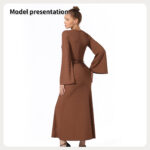 Women's Fashion Simple Solid Color Dress - Image 8
