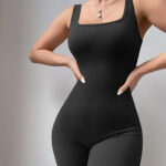 Women's Suspender Tank Top Tights - Image 2
