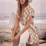 Women's Knitted Sleeveless Pocket Casual Rib Pullover Vest - Image 4
