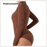 Women's Fashion Simple Solid Color Bodysuit - Image 8