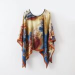 Pullover Shawl Outerwear Cover-up Multifunctional Scarf - Image 7