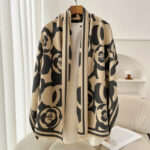 Retro High Sense Artificial Cashmere Scarf - Image 4