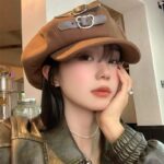 Cloud Hat For Women Autumn And Winter All-matching Small Face - Image 4