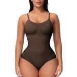 Women's Suspender Jumpsuit Fashion Casual Seamless Slim Body-shaping Corsets Bodysuit - Image 9