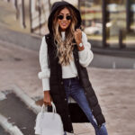 New Fashion Casual Solid Color Hooded Single-breasted Slim Fit - Image 4