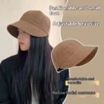 Ins Women's Sun Protection Hat Sunshade Four Seasons Adjustable - Image 2