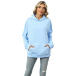 Casual Hooded Pocket Sweatshirt Women - Image 7