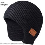 Thickened Blue Tooth Cap Knitted - Image 2