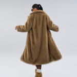 Long Faux Fur Coat - Image 4