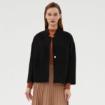 Small Stand Collar Loose Plus Size Small Woolen Easy Matching Coat - Image 2