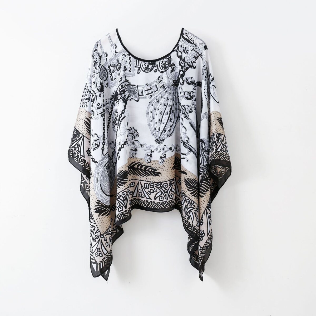 Pullover Shawl Outerwear Cover-up Multifunctional Scarf - Image 10