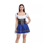 Halloween Maid Uniform Barmaid Dresses - Image 5