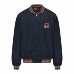 Ethnic Jacquard Stitching Thick Quilted Couple Baseball Uniform Jacket - Image 6