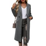 Lady Temperament Commuting Turn-down Collar Coat - Image 5