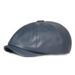 Leather Octagonal Cap Women's Retro - Image 4