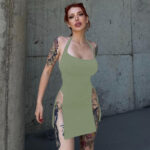 Backless Hollow-out Halter Women's Tight Dress - Image 7