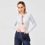 2023 New Sexy Metal Slim Design Sense Bottom Tops - Image 10