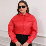 Women's Long-sleeved Single-breasted Short Jacket European And American - Image 4