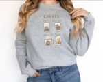 Women's Fashionable Solid Color Printed Long Sleeved Sweatshirt - Image 4