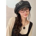 Cloud Hat For Women Autumn And Winter All-matching Small Face - Image 7