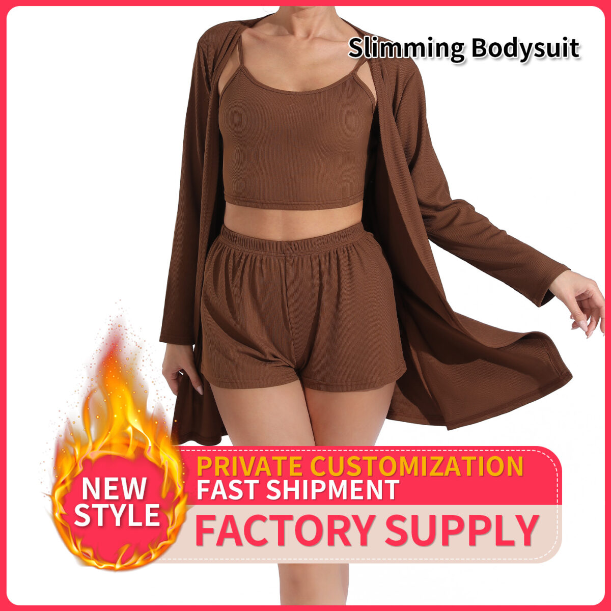 Women's Fashion Simple Solid Color Suit - Image 3