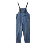 Women's Korean Version Of The New Spot Strap Spring Jeans - Image 5