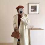 Women’s Hooded Wool Overcoat