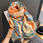 Carriage Artificial Cashmere Scarf Women's Dual-use Air Conditioning Shawl - Image 7