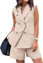 Business Temperament Double Breasted Suit - Image 3