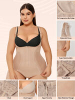 Shapewear Bodysuit Tummy Control Slim Body Shaper - Image 2