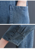 Women's Korean Version Of The New Spot Strap Spring Jeans - Image 8