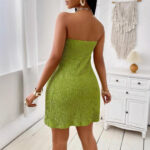 Women's Strapless Bandeau Top Shorts Suit - Image 4