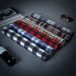 Autumn And Winter Black And White Plaid Plus-sized Thickening Thermal Men's And Women's Scarf - Image 2