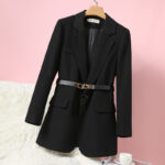 Women's Straight Tube Type Suit Jacket - Image 5
