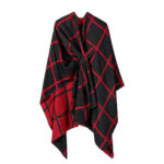 Women's Fashion Gingham Check Warm Scarf - Image 10