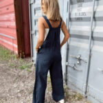 Casual High Waist All-matching Straight Jumpsuit For Women - Image 4