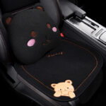 Car Cushion Winter Plush Three-piece Set - Image 7