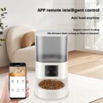 Timing Quantitative Remote Control Automatic Pet Feeder Cat Food Dog Food Intelligent Feeding Machine - Image 2