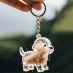 Transparent Fur Storage Box For Puppies Adorable Animal Fur Ball Storage Hanging Ornament Decorative Keepsake Dust-Proof Box Gift - Image 3