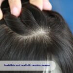 French Style Bangs Real Hair Wig Set - Image 3