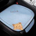 Car Cushion Winter Plush Three-piece Set - Image 3