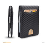 Pure Leather Rfid Men's Anti-theft Swiping Amazon Card Cover Card Holder - Image 10