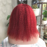 Frontal Lace Wig Human Hair Kinky Curly Hair - Image 4