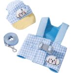 Pet Dog Cat Hat Outdoor Sunshade Anti-strangulation Hand Holding Rope Chest Strap - Image 5