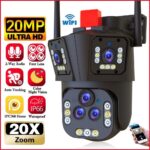 4 Million Three Screen Surveillance Cameras Outdoor Monitors - Image 5