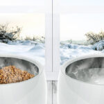 Round Stainless Steel Smart Heating Bowl Feeder - Image 3