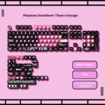 Sublimation Cute Cartoon Pig Party Theme Height Keycap Full Set - Image 5